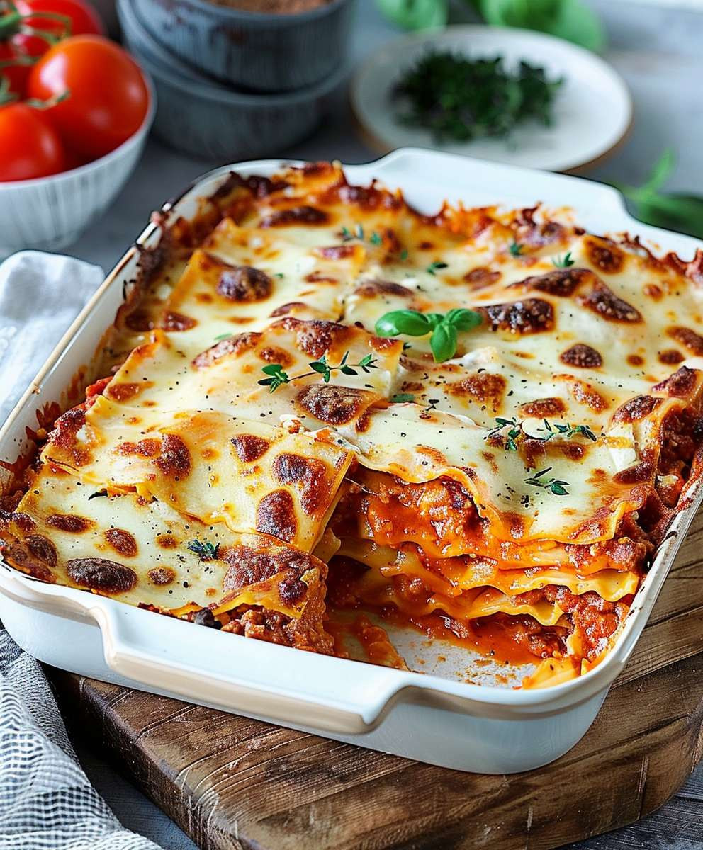 Kürbis Lasagne selber machen