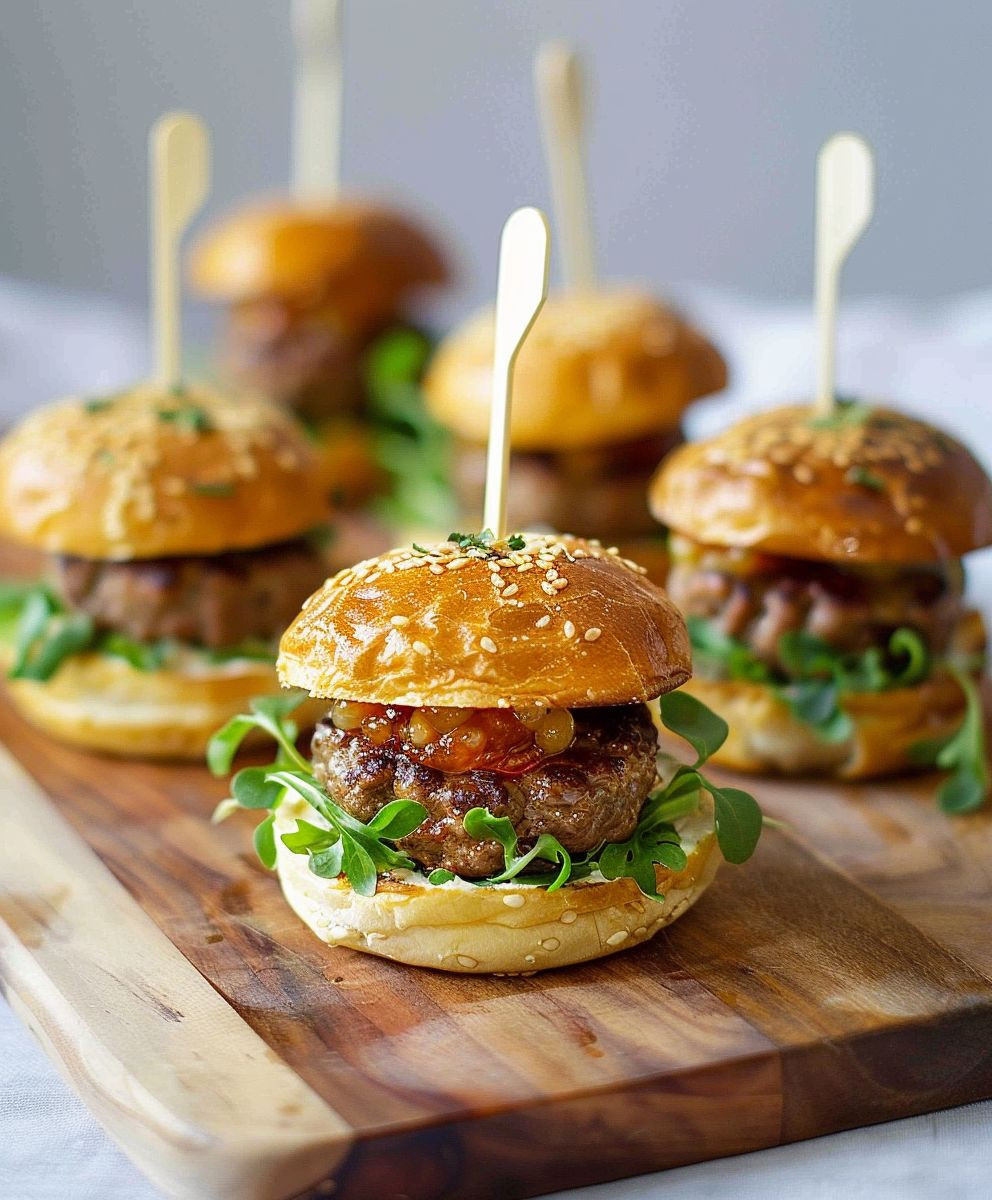 Mini Burger Fingerfood