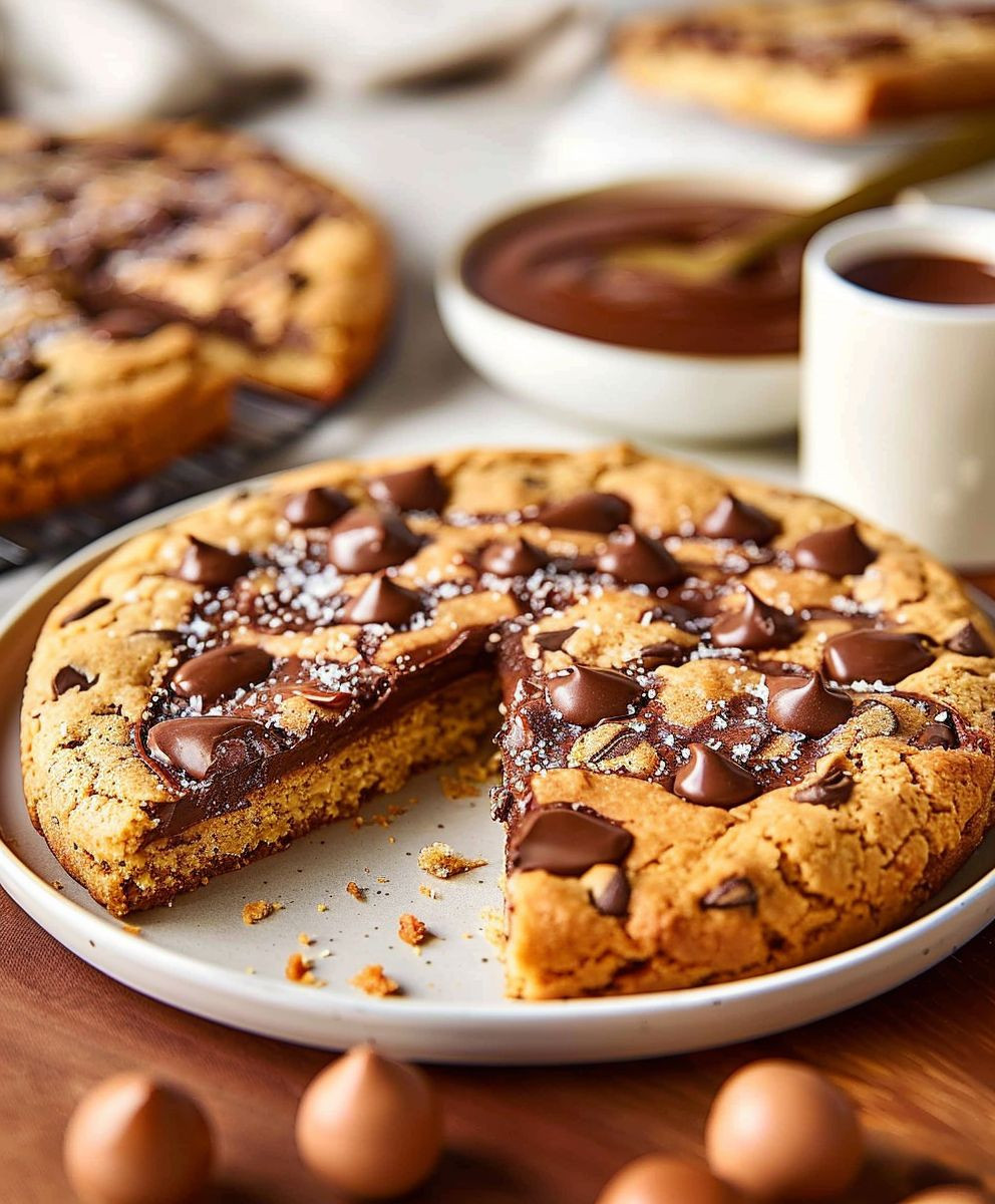 Nutella Cookie Kuchen