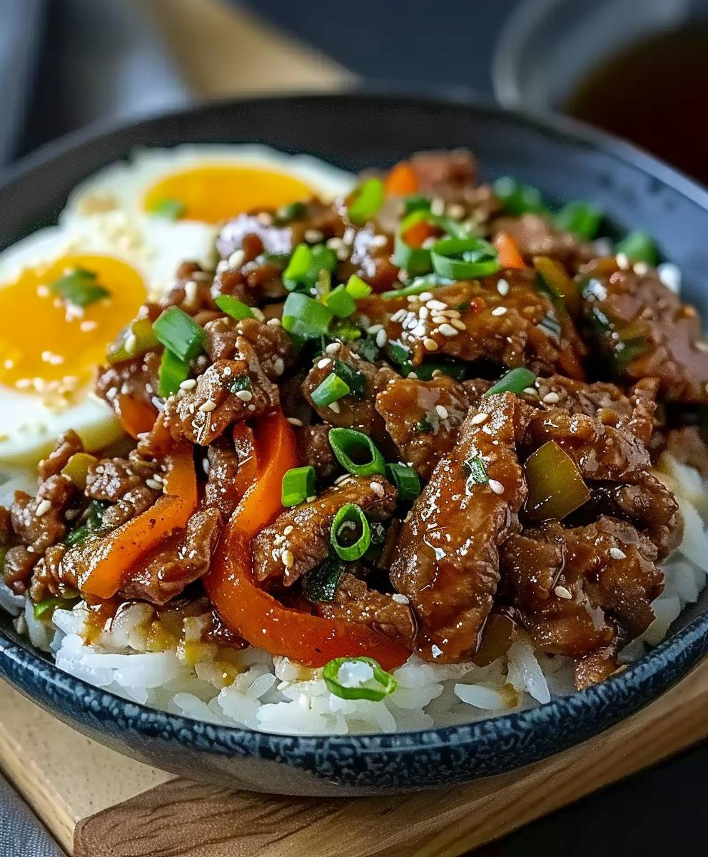 Bulgogi mit Hackfleisch
