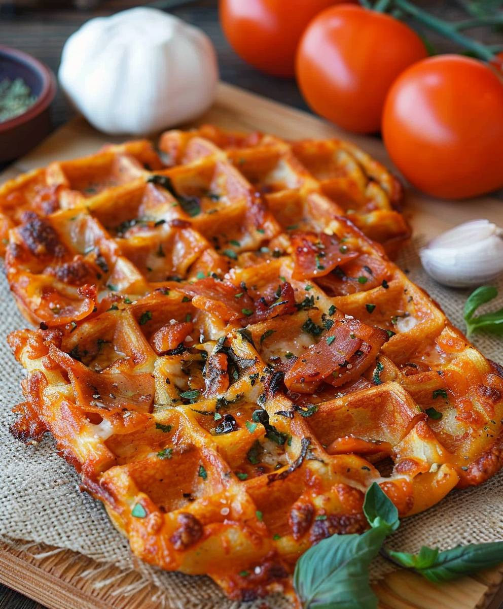 Pizzawaffeln selber machen