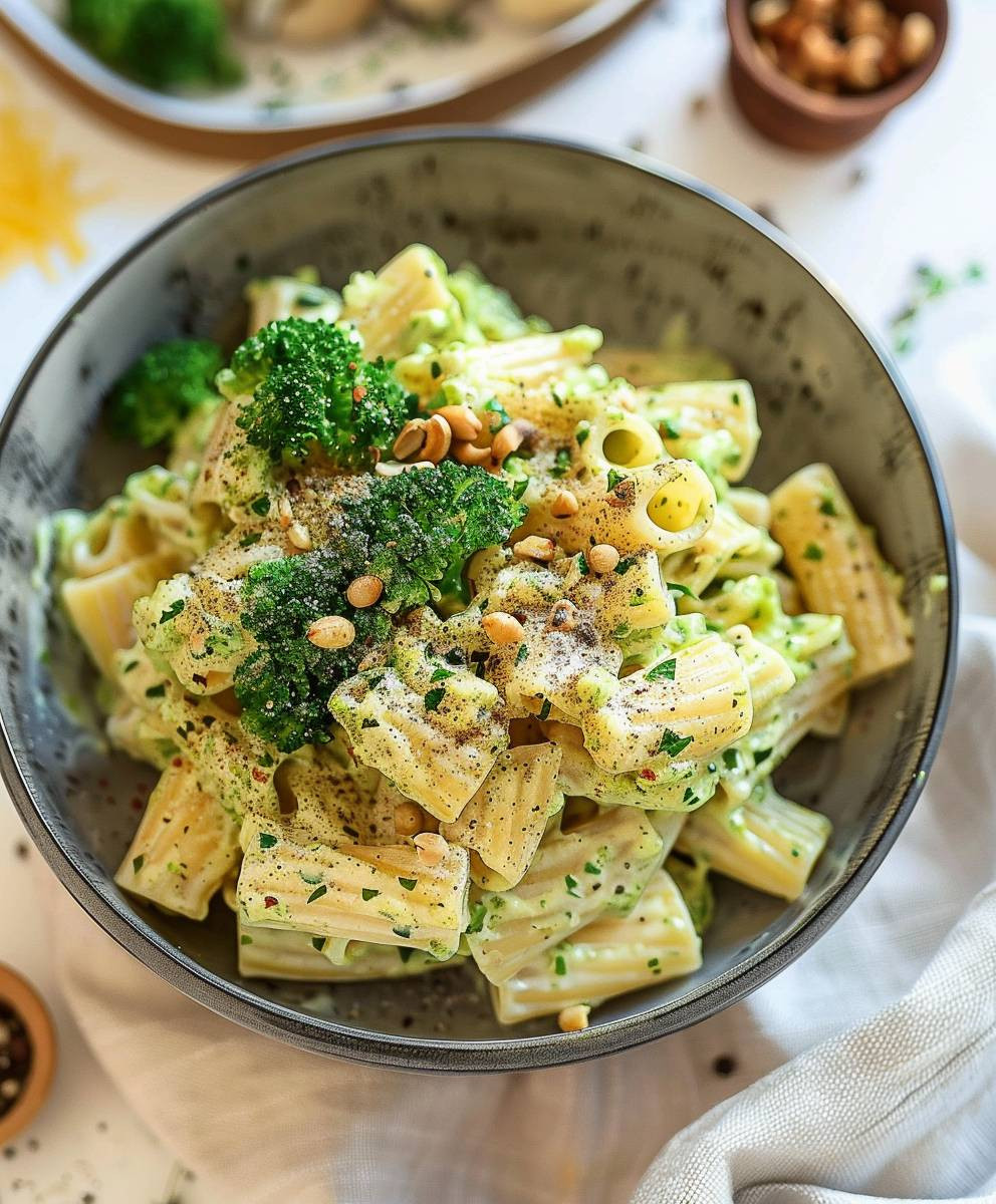Vegane Brokkoli Pasta