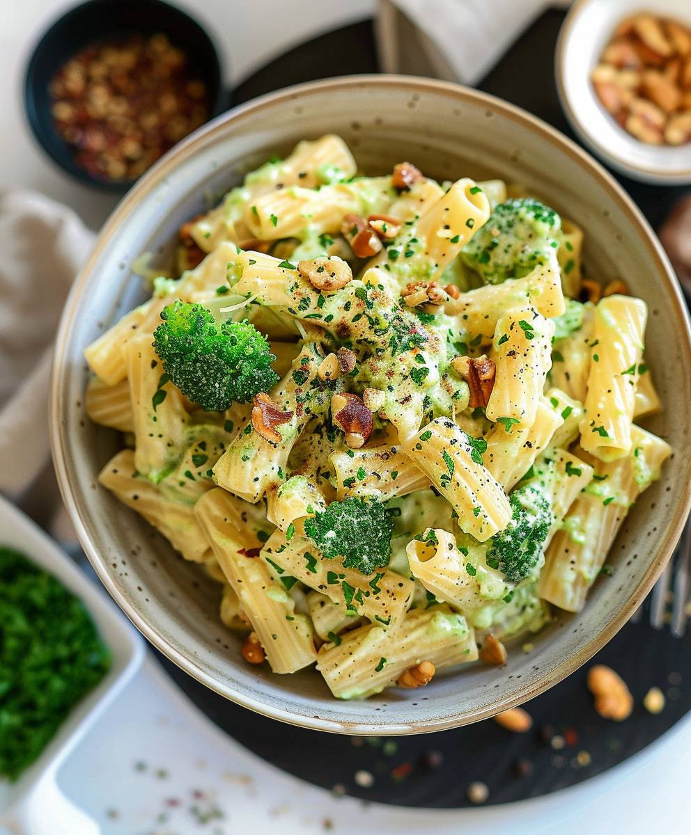 Vegane Brokkoli Pasta
