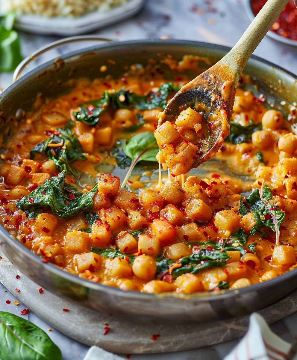 Harissa Kichererbseneintopf cremig