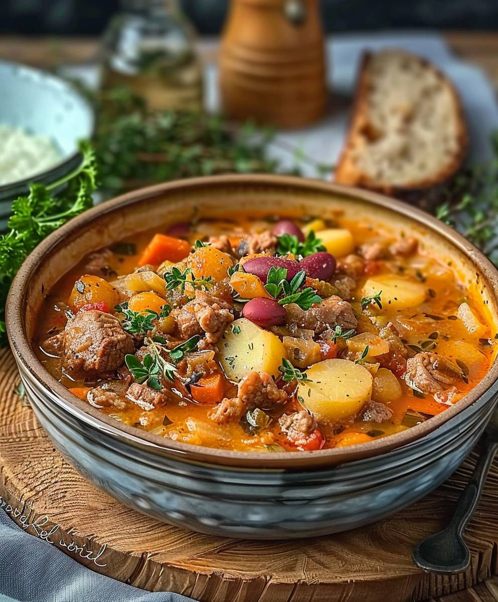 Schlemmertopf mit Hackfleisch