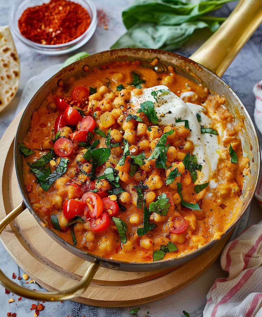 Harissa Kichererbseneintopf cremig