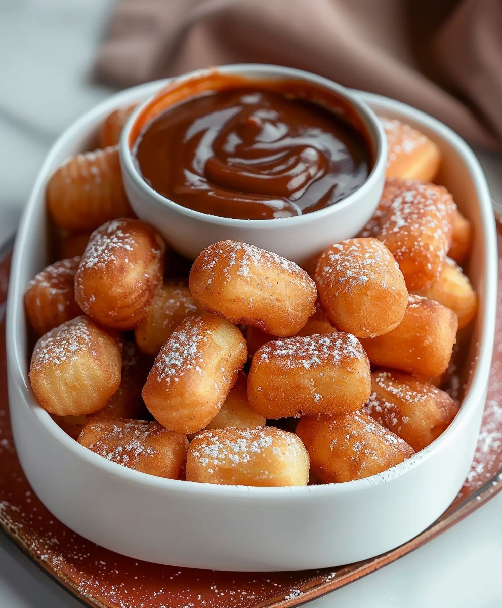 Luftfritteuse Churro Bites