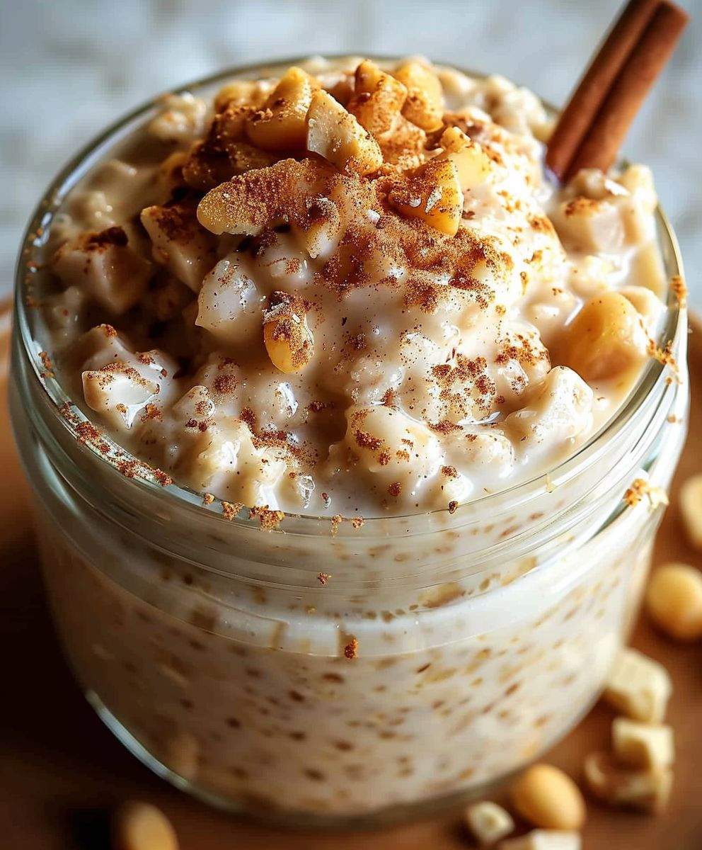 Zimtschnecken Overnight Oats