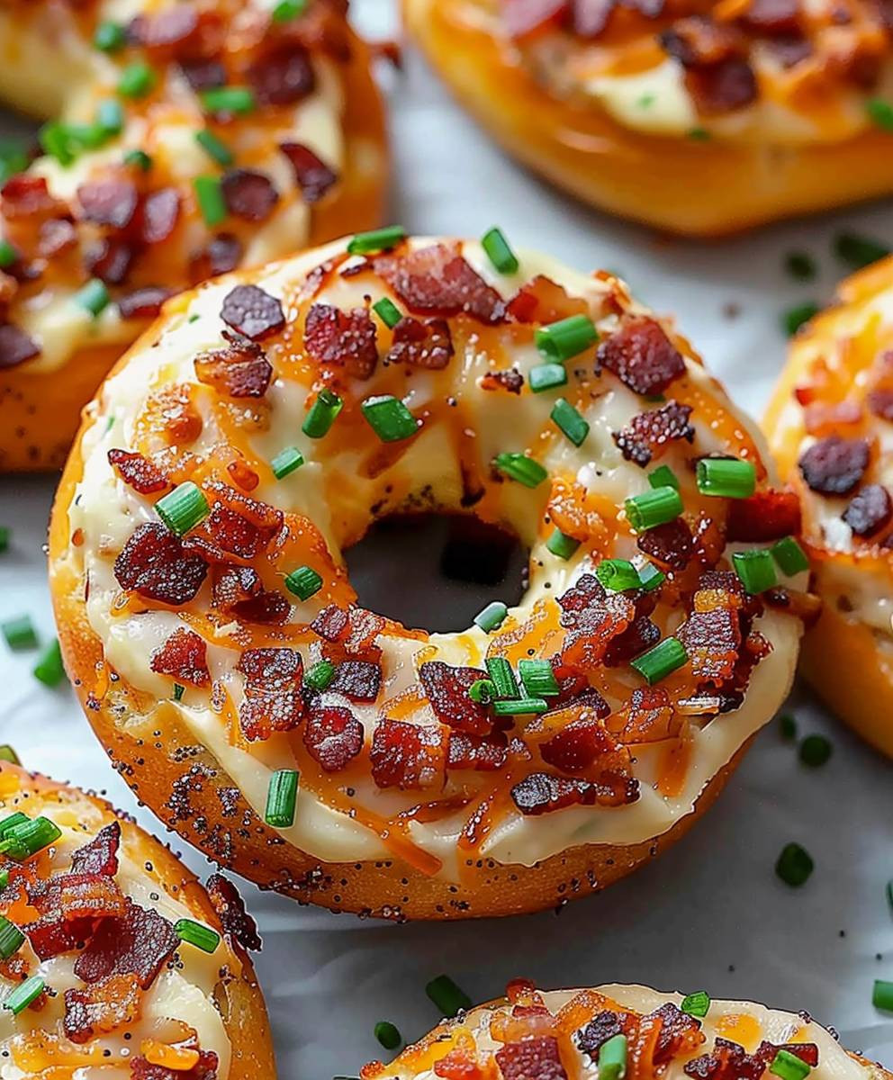 Bacon Cheddar Bagel