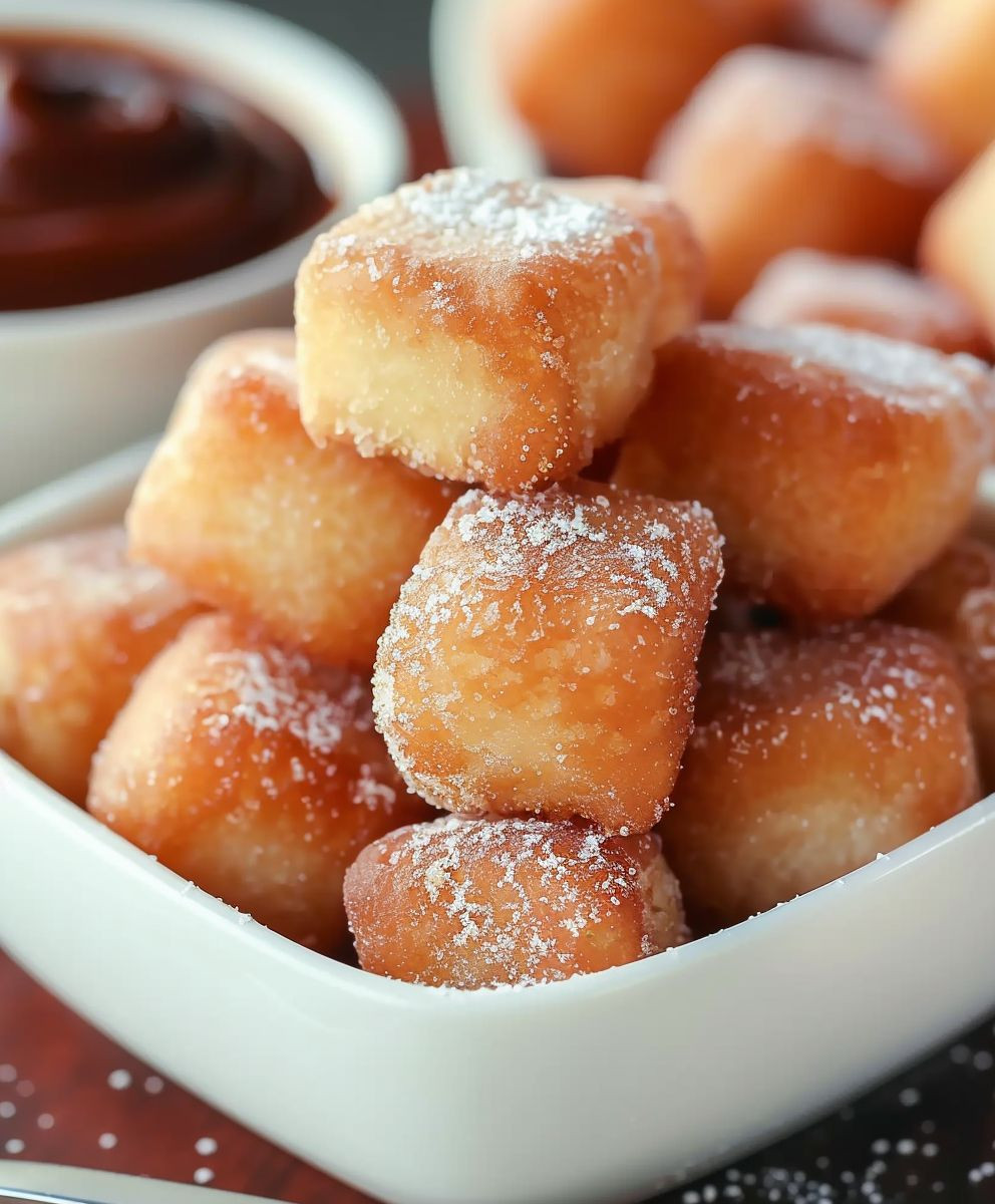 Luftfritteuse Churro Bites