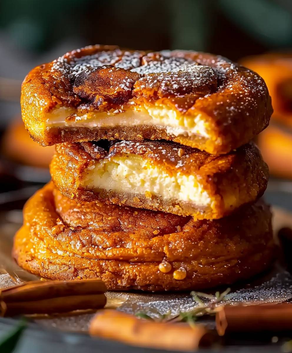 Kürbis Cheesecake Kekse