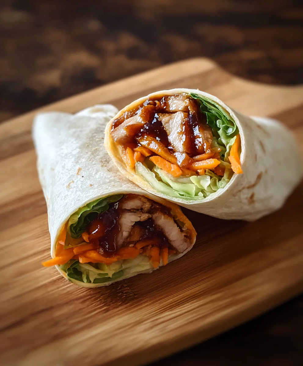 Schneller Teriyaki Hähnchen Wrap: Dein Geschmackserlebnis!