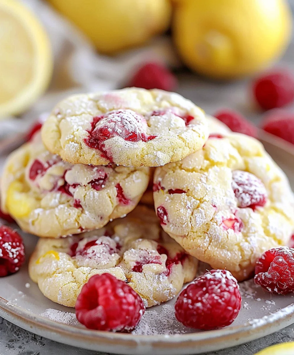 Zitronen-Himbeer-Kekse: Süß-säuerlicher Genuss zum Backen