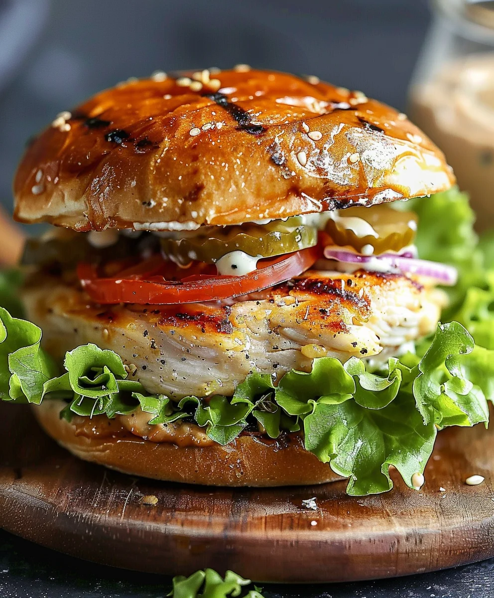Chicken Caesar Burger: unwiderstehlich lecker!