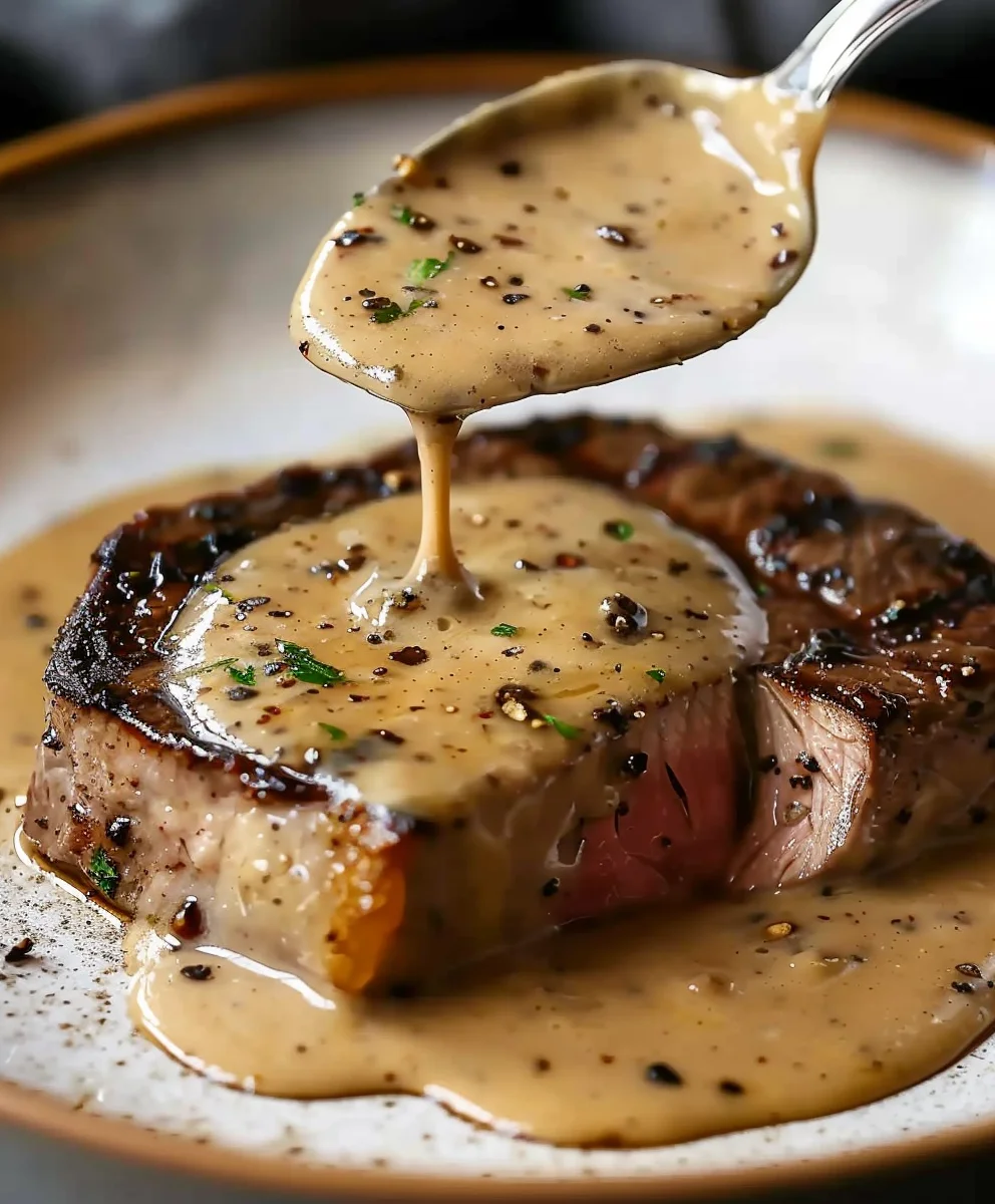 Perfektes Pfeffersoßen Rindersteak – Zart, Aromatisch & Saftig