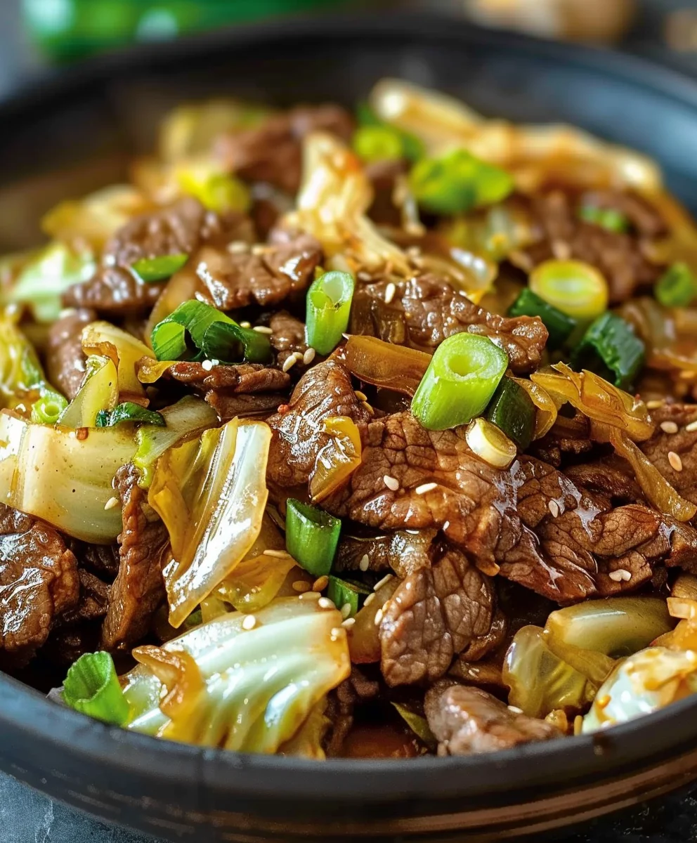 Schneller Rindfleisch Kohl Wok: Herzhaft & Einfach für Jeden Tag