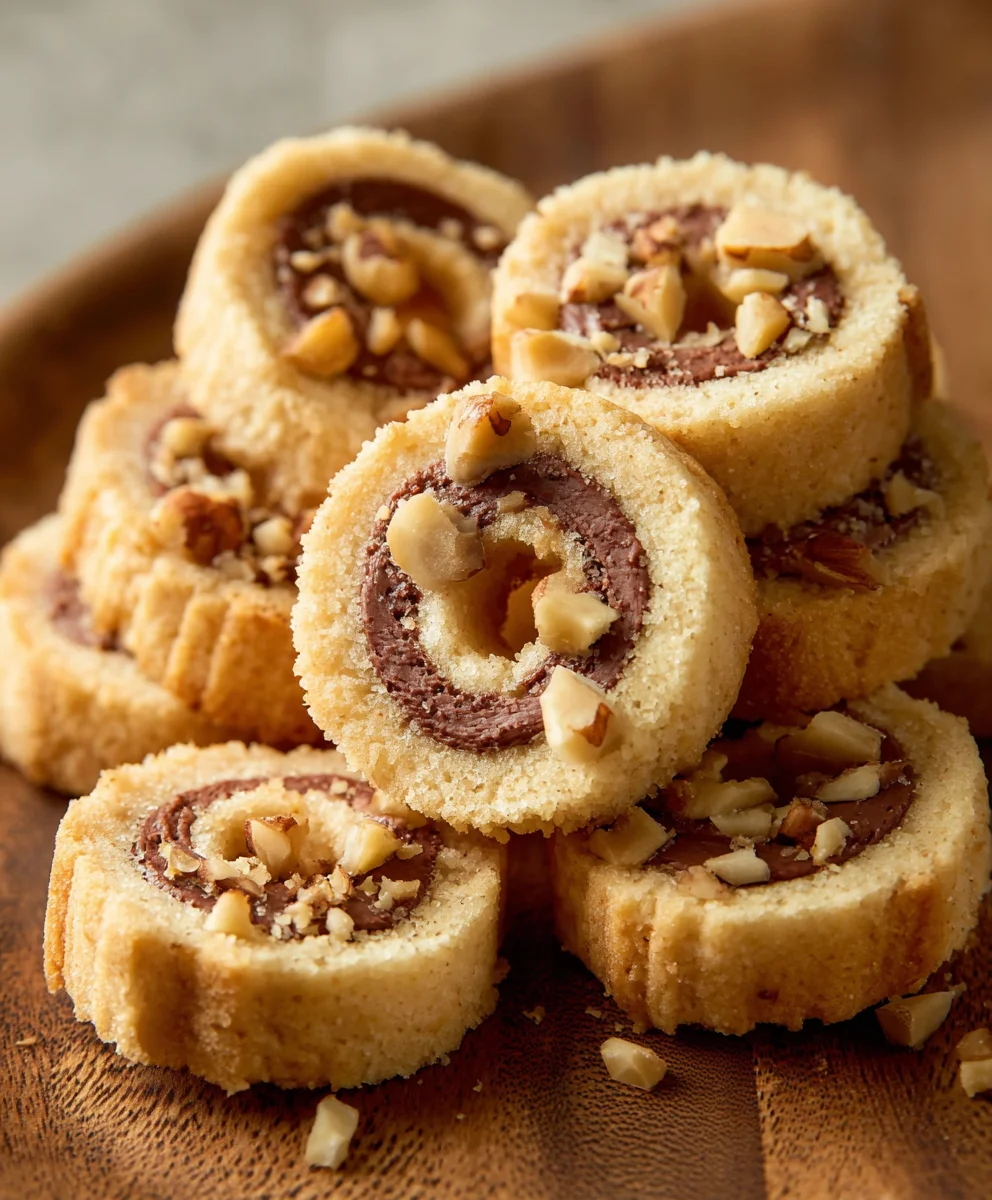 Köstliche Nusskringel Plätzchen