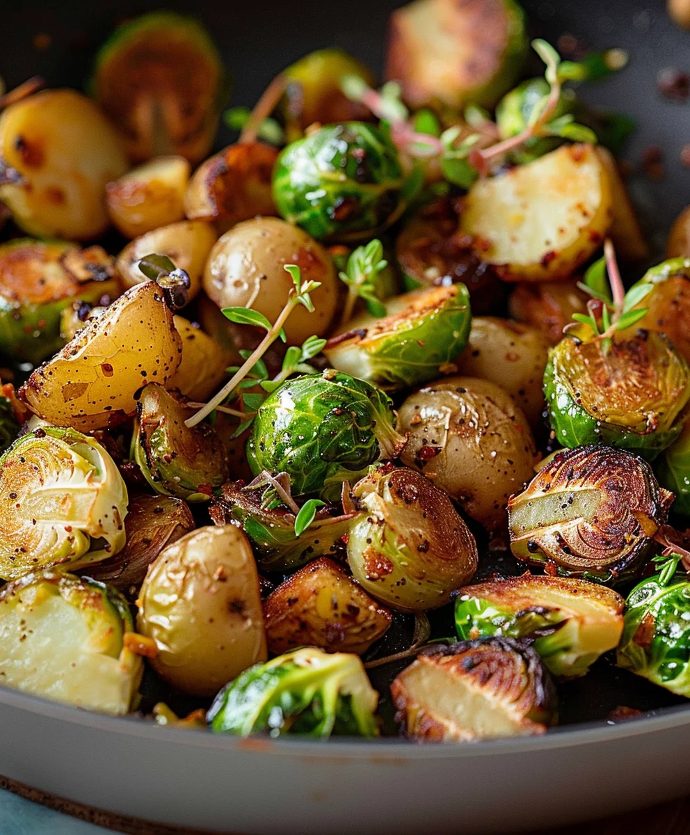 Rosenkohl Kartoffel Pfanne: Das einfache, leckere Rezept