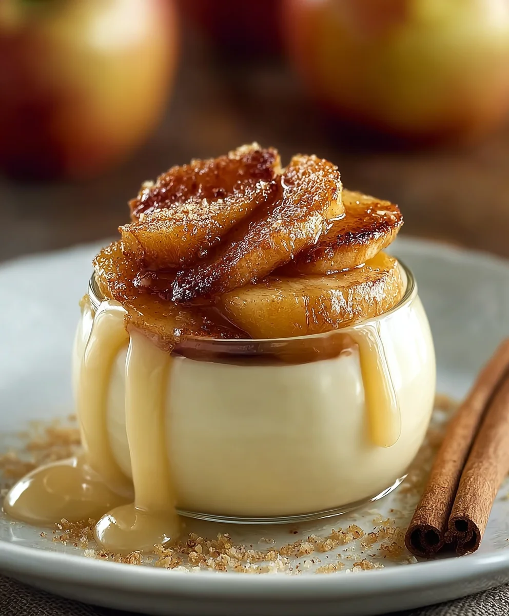 Cremiger Bratapfel mit Vanillosoe – das beste Dessert!