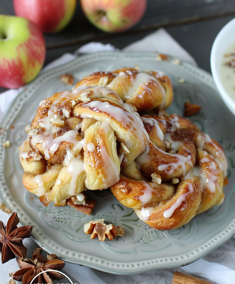 Herbstglueck Rezept Apfel Zimt Knoten