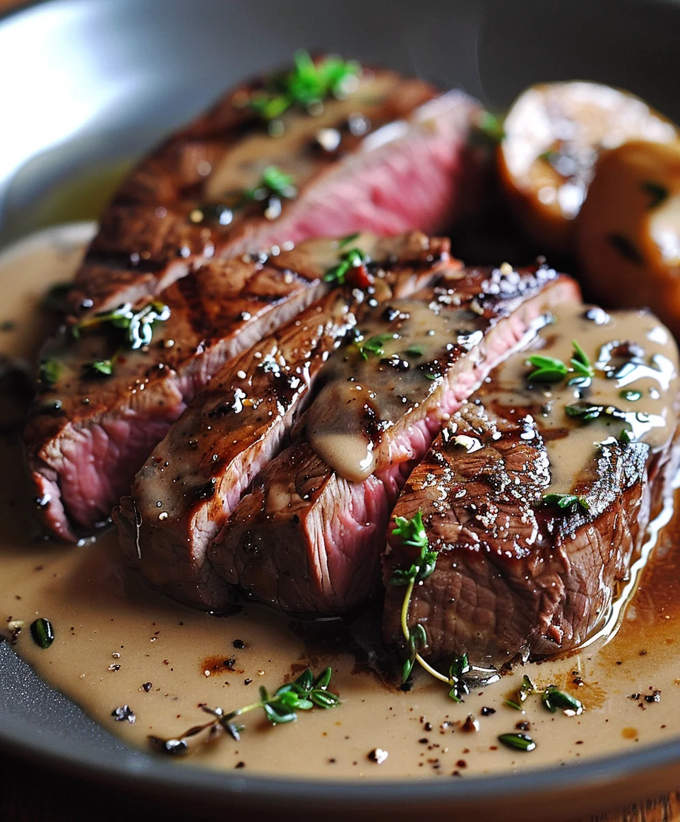 Zartes Rinderfilet mit Balsamico-Sahnesauce – unwiderstehlich!