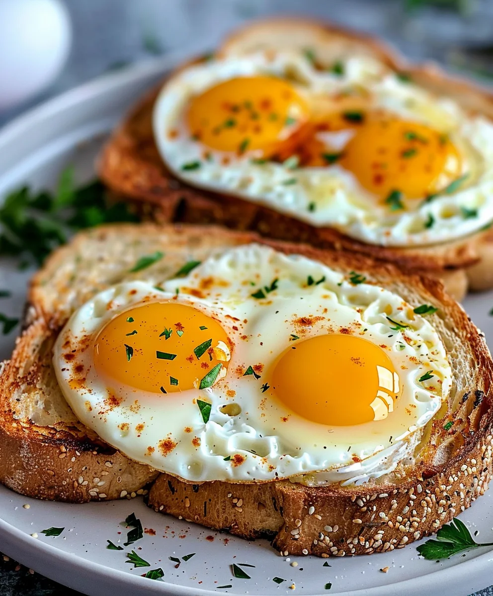 Knuspriger Air Fryer Ei-Käse-Toast: Einfach & unwiderstehlich.