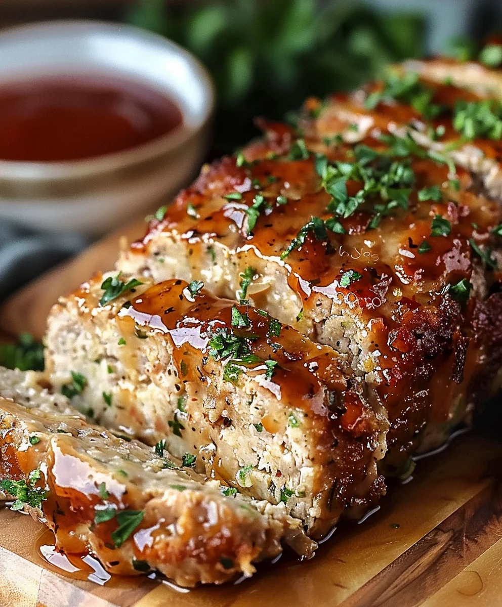 Saftiger Hähnchenhackbraten: Knoblauch & Parmesan Explosion!