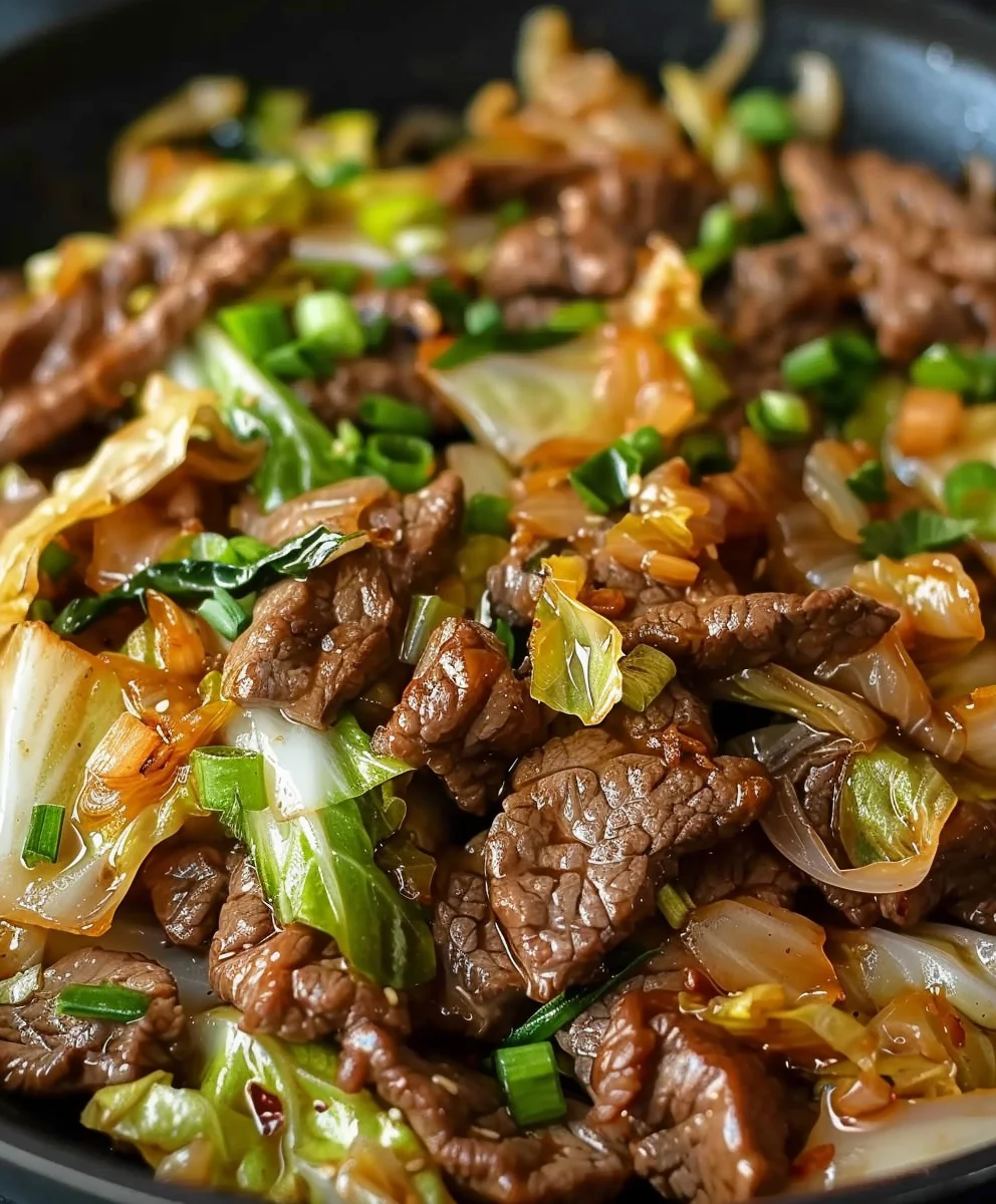 Schneller Rindfleisch Kohl Wok: Herzhaft & Einfach für Jeden Tag