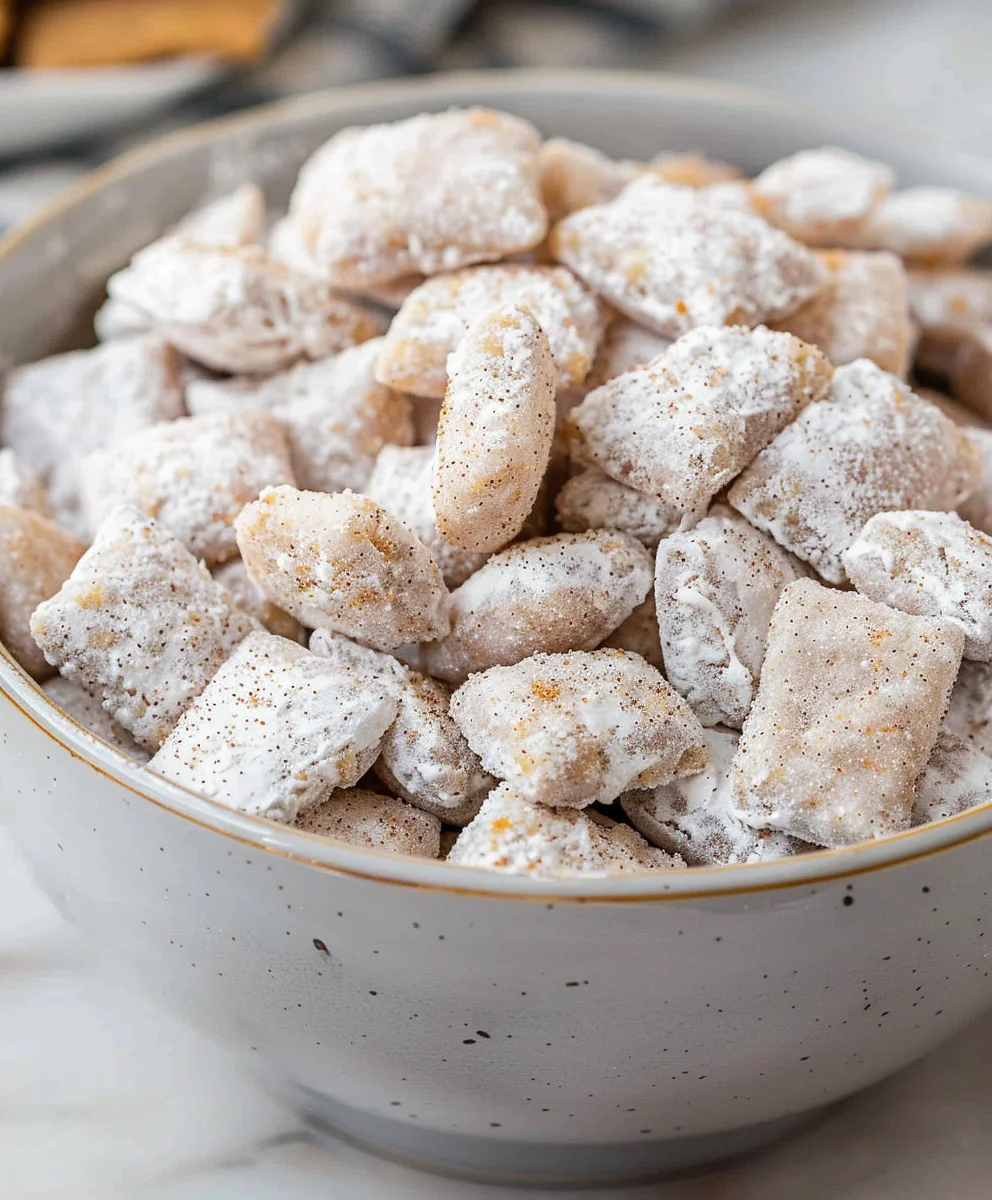 Snickerdoodle Puppy Chow: Der unwiderstehliche Süßigkeitssnack