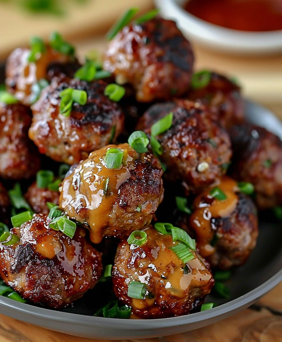 Die besten Korean BBQ Frikadellen mit scharfem Mayo-Dip