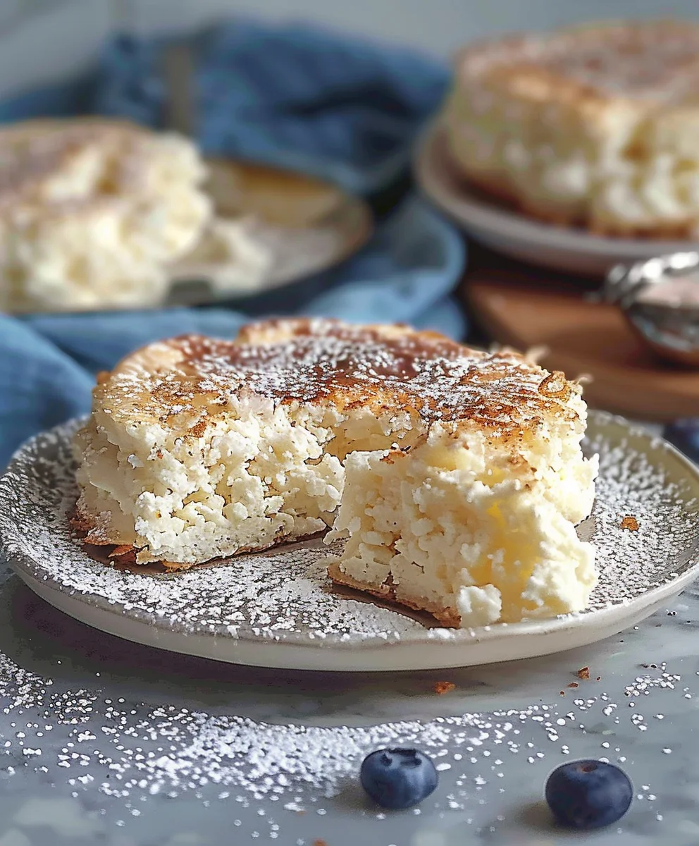 Gesunde non-alcoholic Quark Taler mit Haferflocken schnell