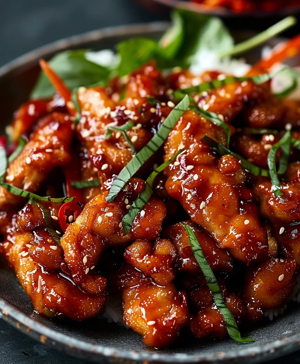 Feuriges Dragon Chicken