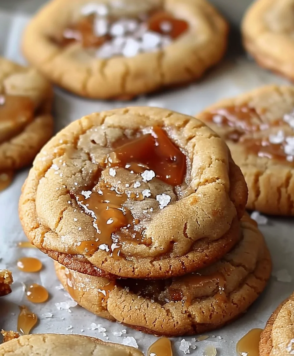 Salted Caramel Cookies
