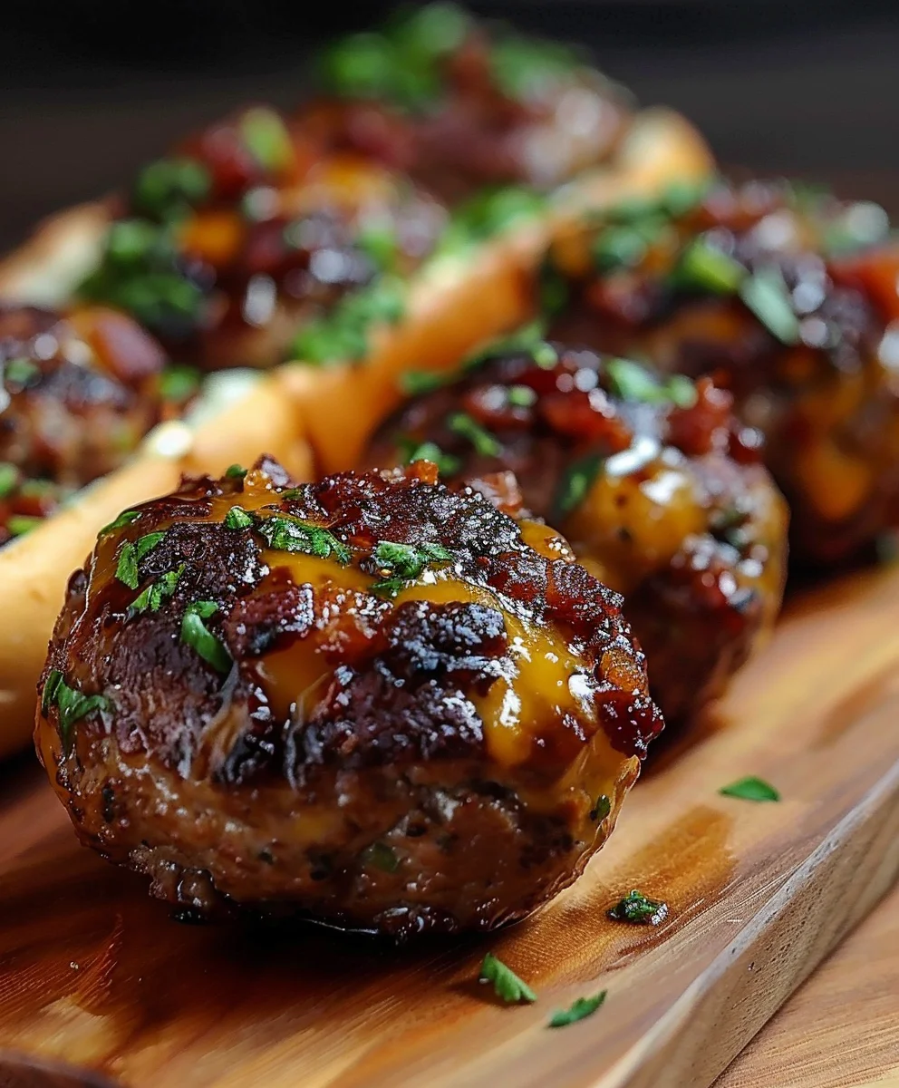 Beef Bacon Cheeseburger Meatball: Das ultimative Rezept