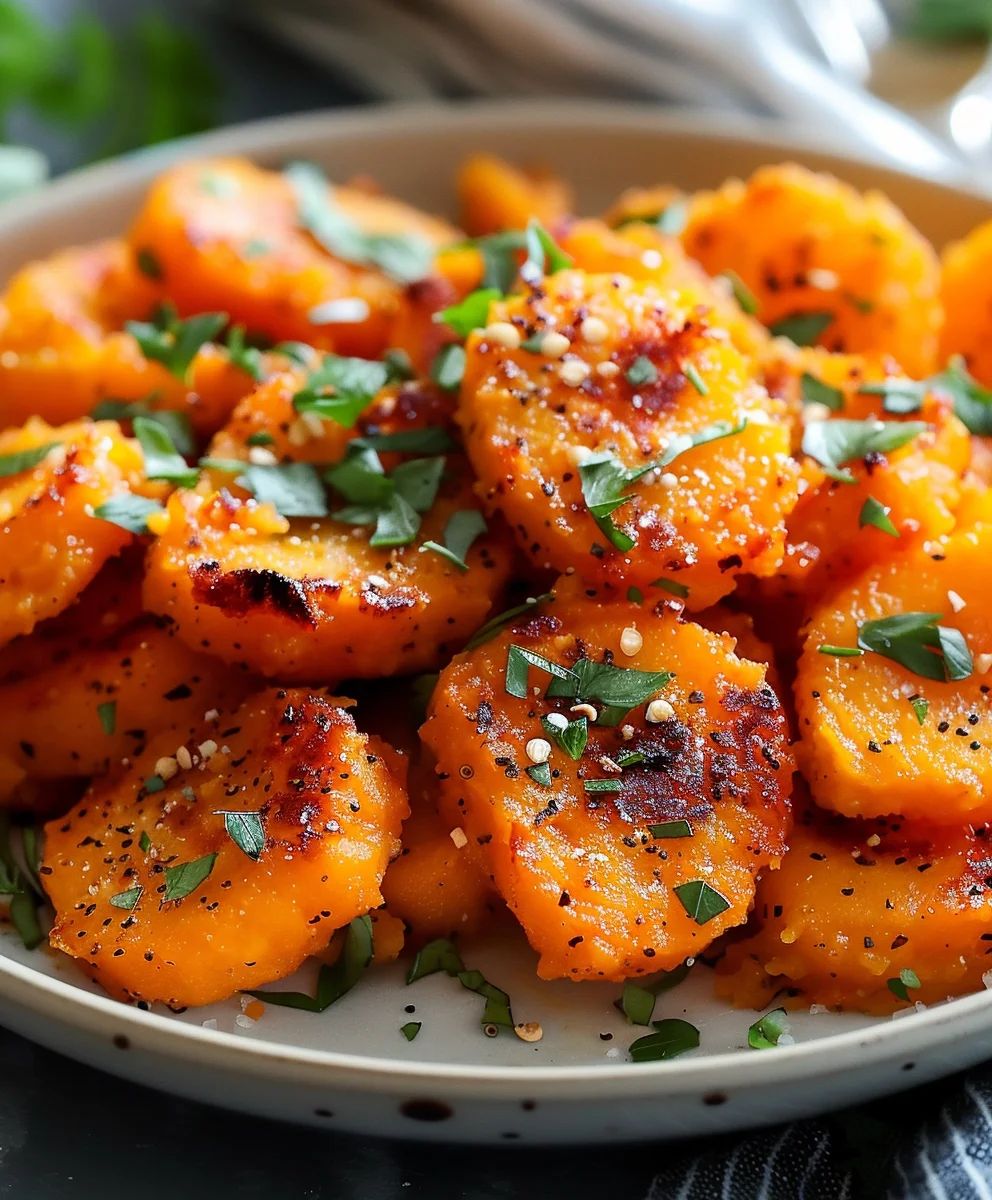 Köstliche Smashed Karotten: Knusprig-zartes Beilagen-Rezept