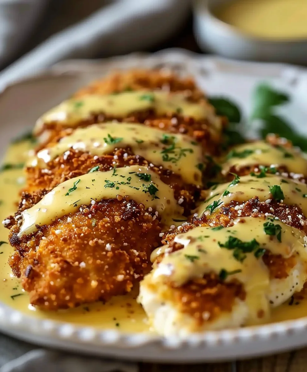 Hähnchen Brezelkruste: Honig-Senf Sauce - Ultimativ Lecker!