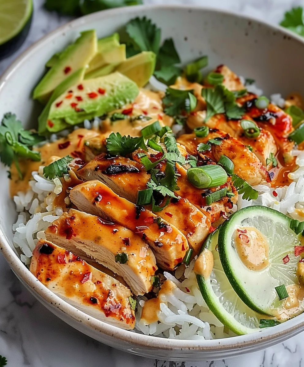 Coconut Chicken Rice Bowl
