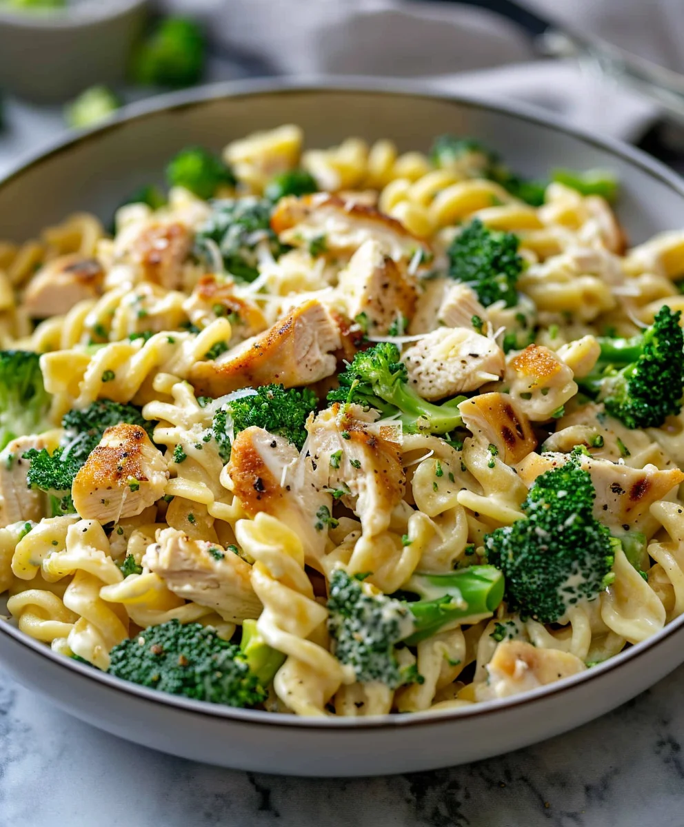 Rotisserie Hähnchen Brokkoli Pasta: Schnell, einfach, lecker