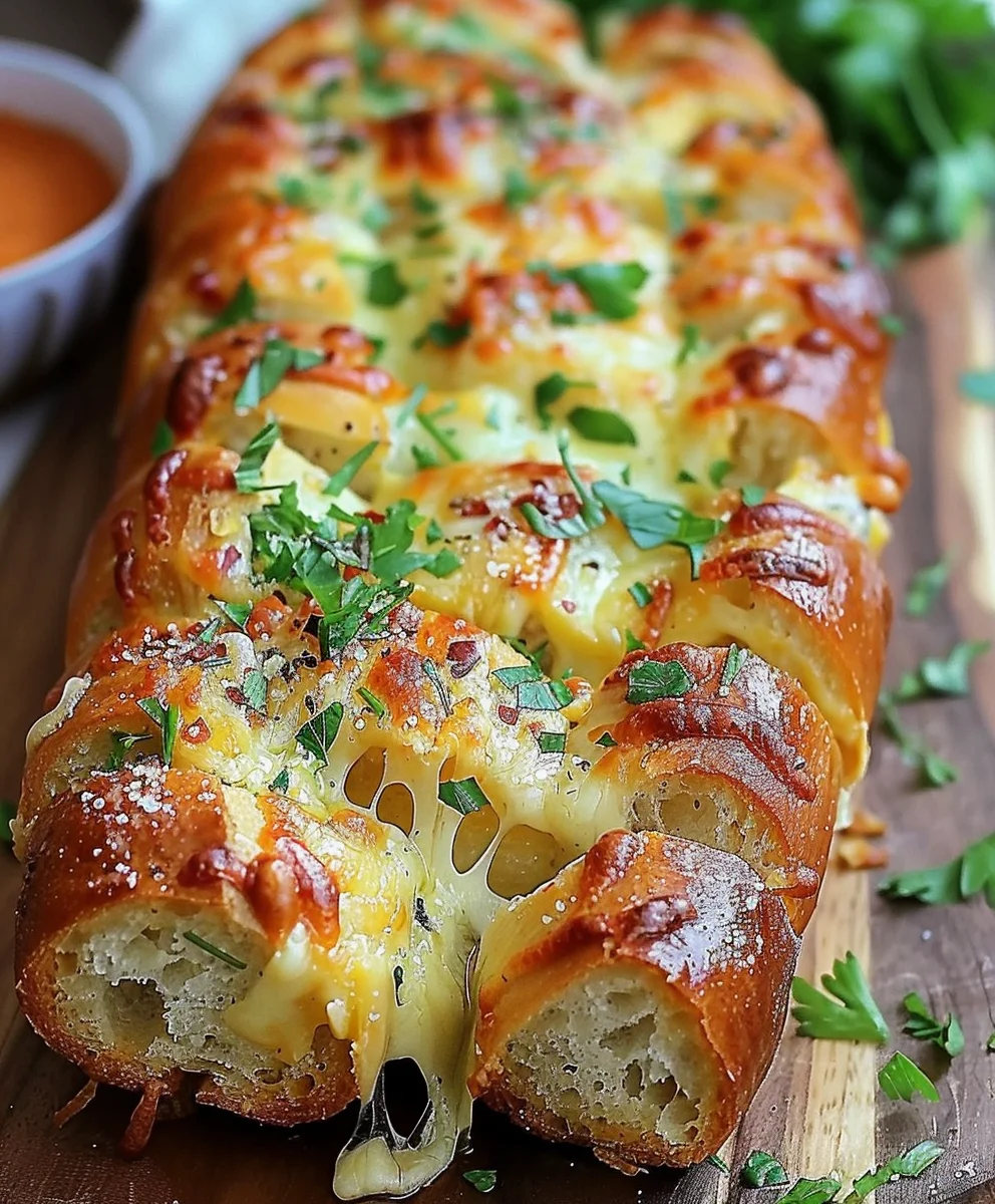Käsiges Zupf-Knoblauchbrot: Köstliche Geschmacks-Explosionen