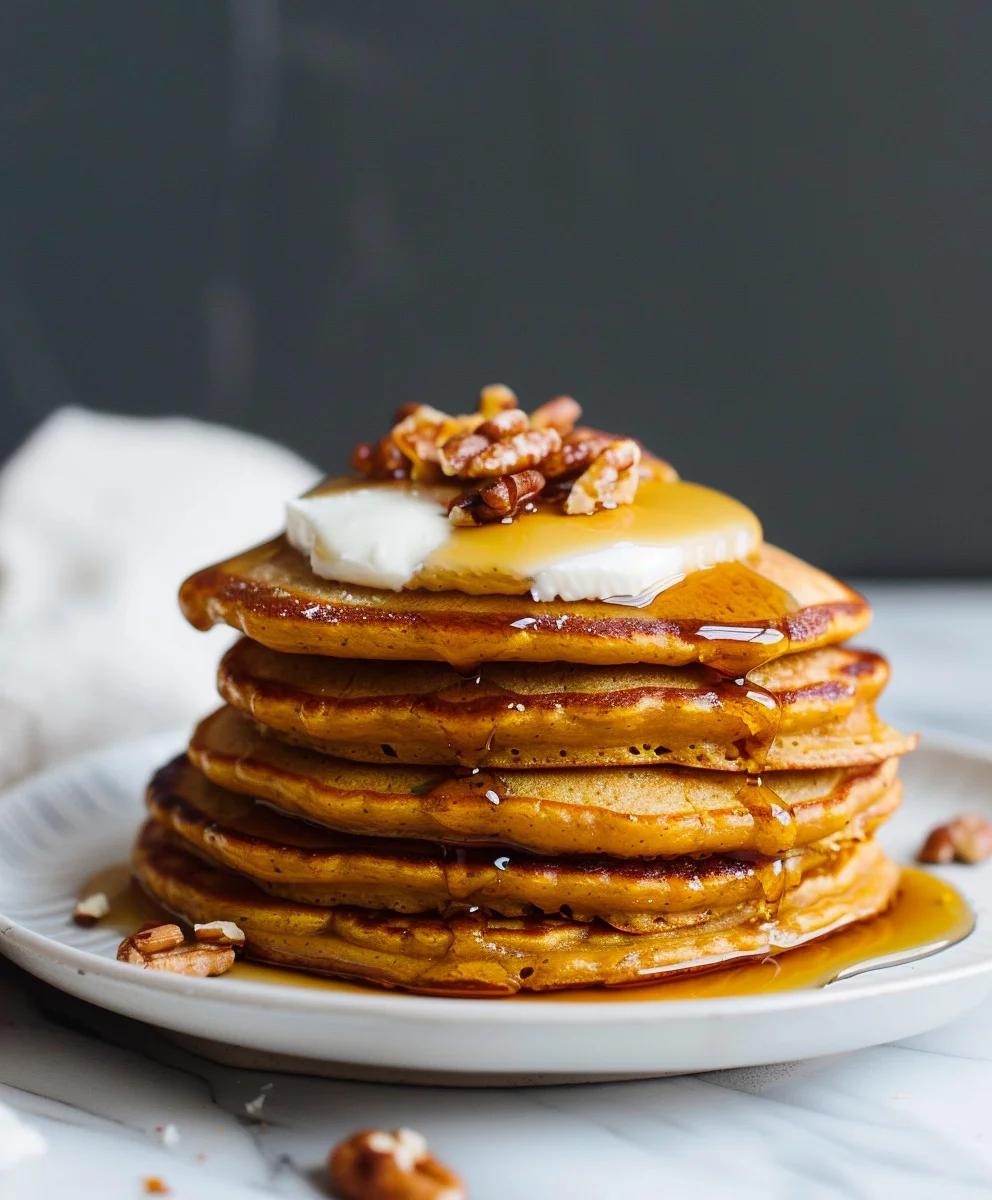 Kürbis Pancakes: Dein Herbstfrühstück – lecker & einfach!