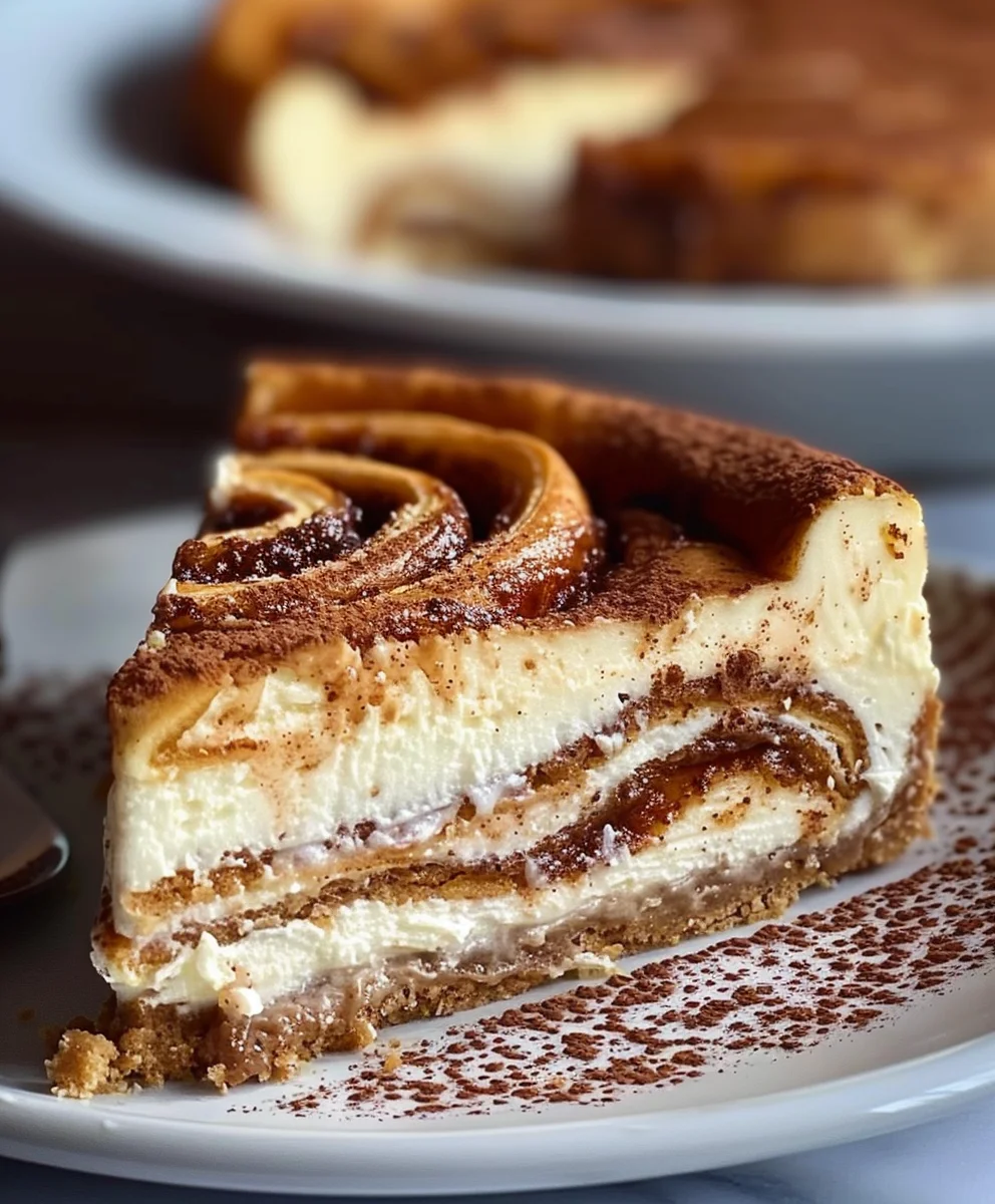 Unwiderstehlicher Zimtschnecken Käsekuchen – jetzt backen!