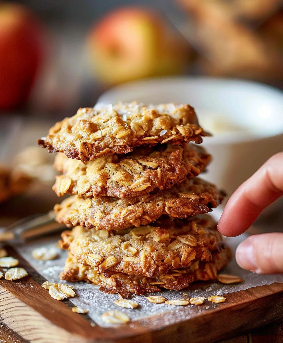 Leckere Apfel-Haferflocken-Kekse: Gesund & Einfach Backen