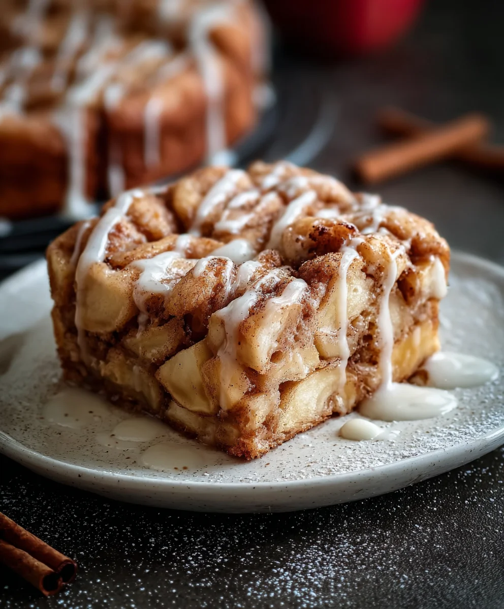 Saftiger Zimtschnecken-Apfelkuchen: Ein Traum für Naschkatzen!