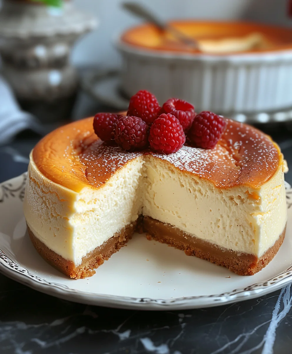 Rezept: Cremigster Käsekuchen, der Herzen höherschlagen lässt