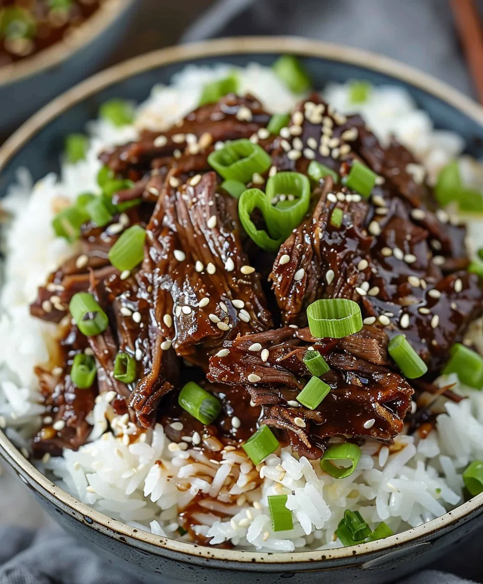 Slow Cooker Korean Beef
