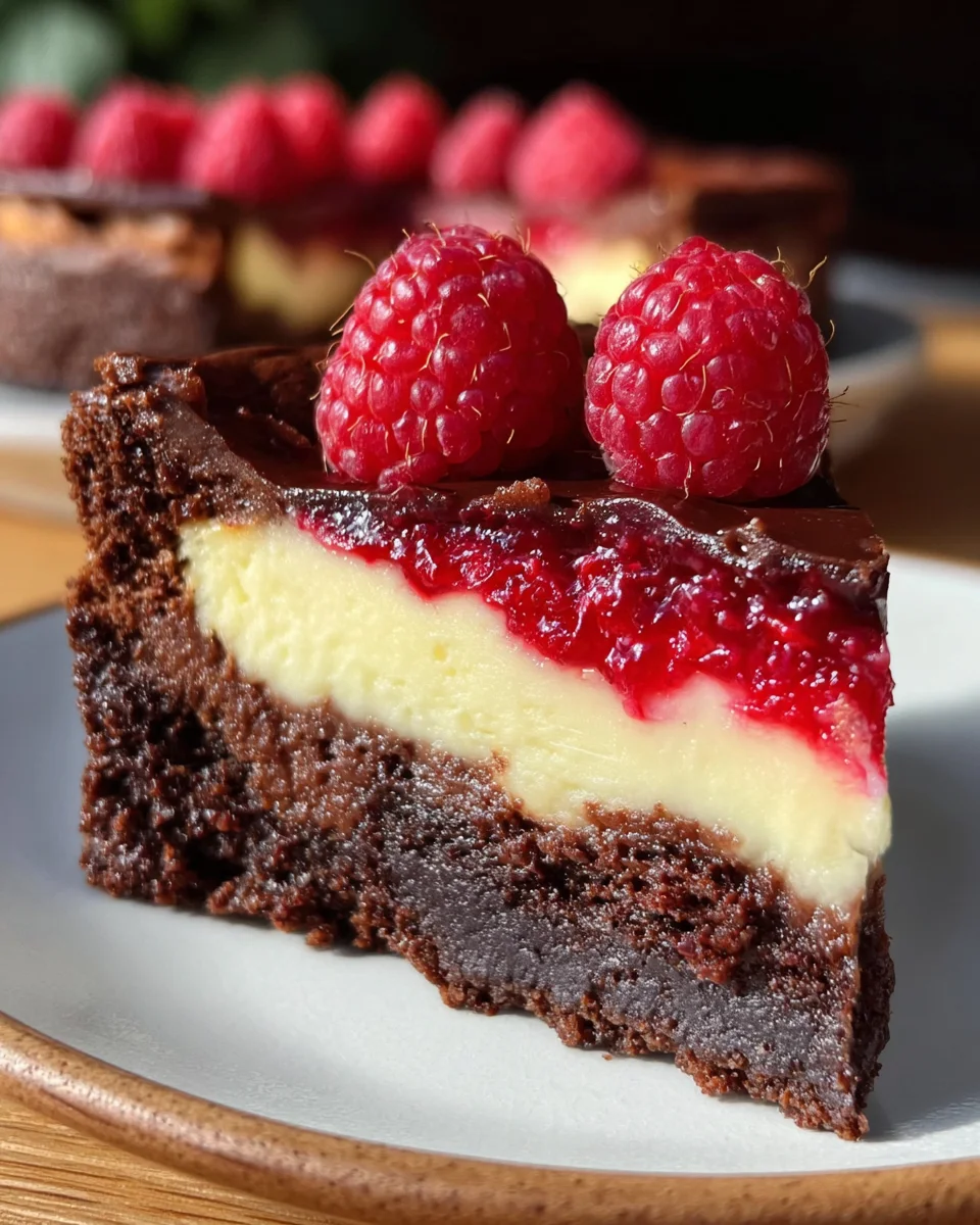 Himbeer Brownie Cheesecake: Dein neuer Favorit!