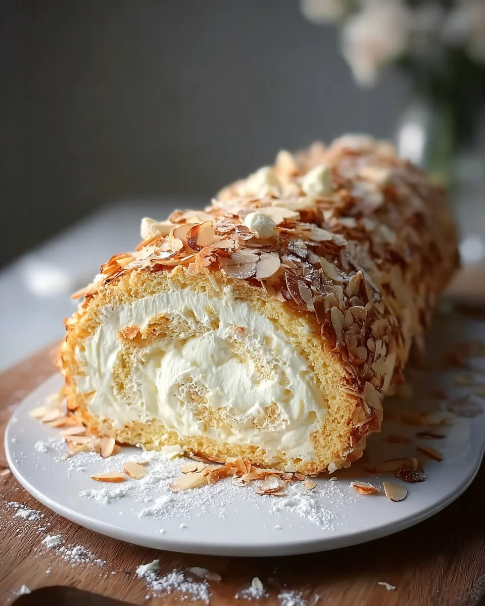 Bienenstich Biskuitrolle: Klassiker neu interpretiert Rezept