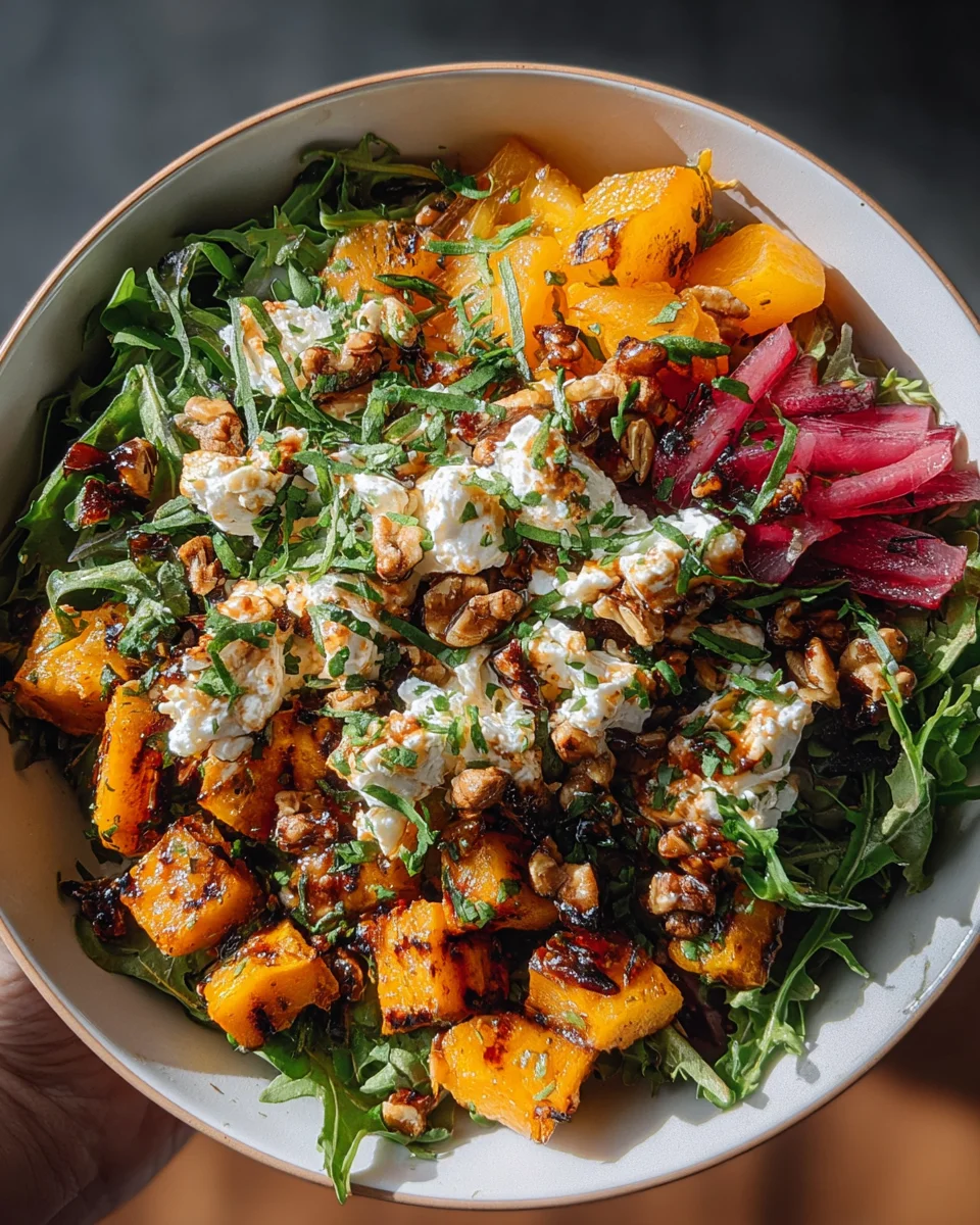 Kürbiskern-Ziegenkäse-Kastanien-Bowl: Herbstgenuss pur!