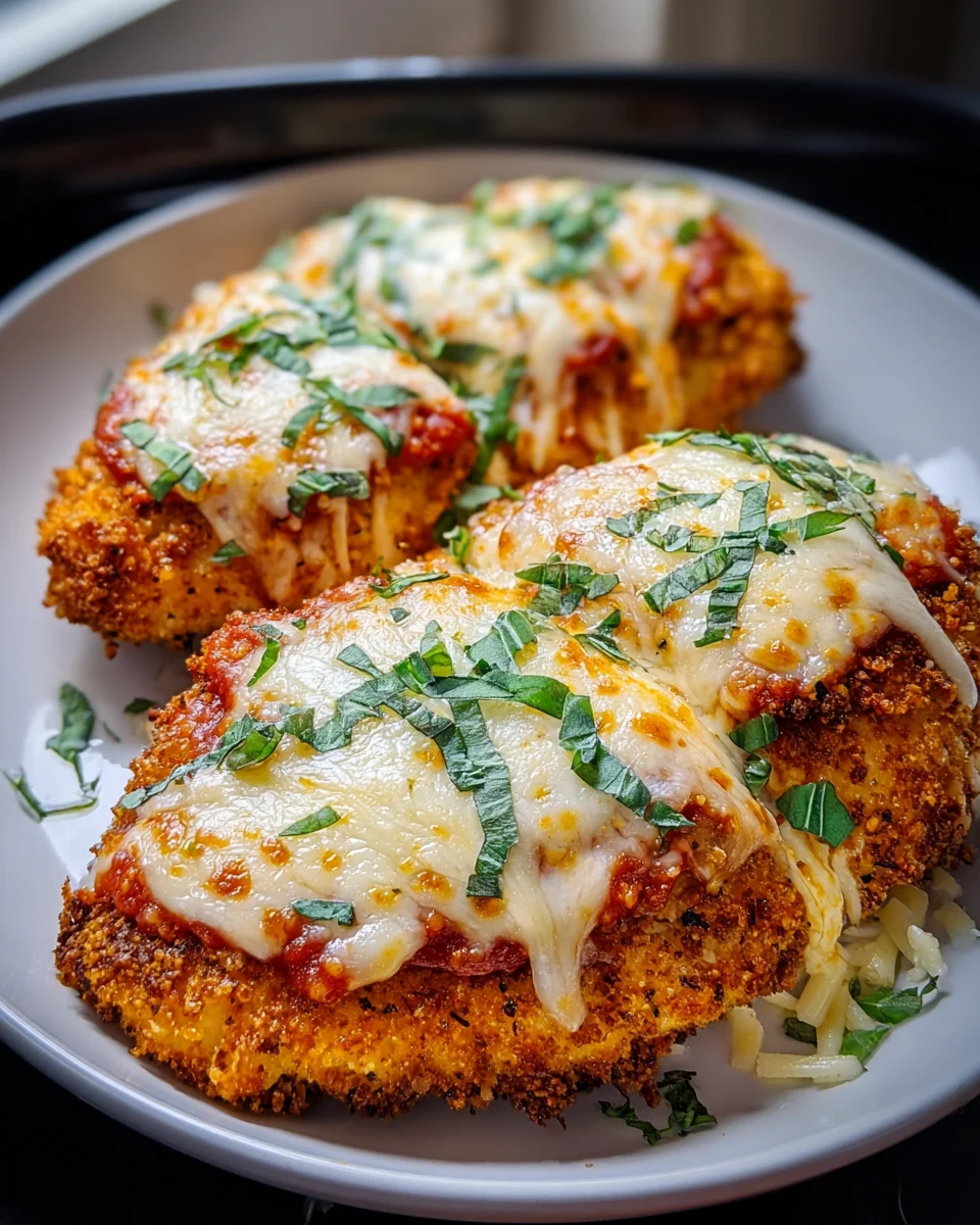 Air Fryer Hähnchen Parmesan: Leicht & Lecker ohne Reue