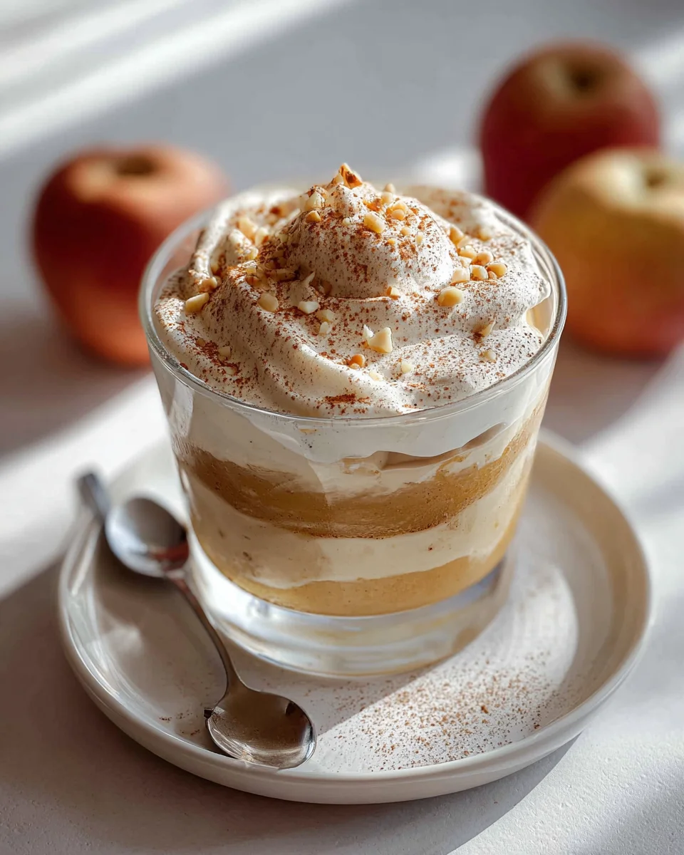 Cremige Zimtcreme mit Apfelmus: Dein neues Lieblingsdessert!